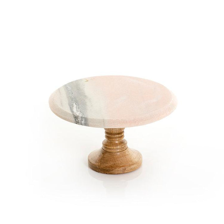 Set of marble stand and marble plate - CASCADES