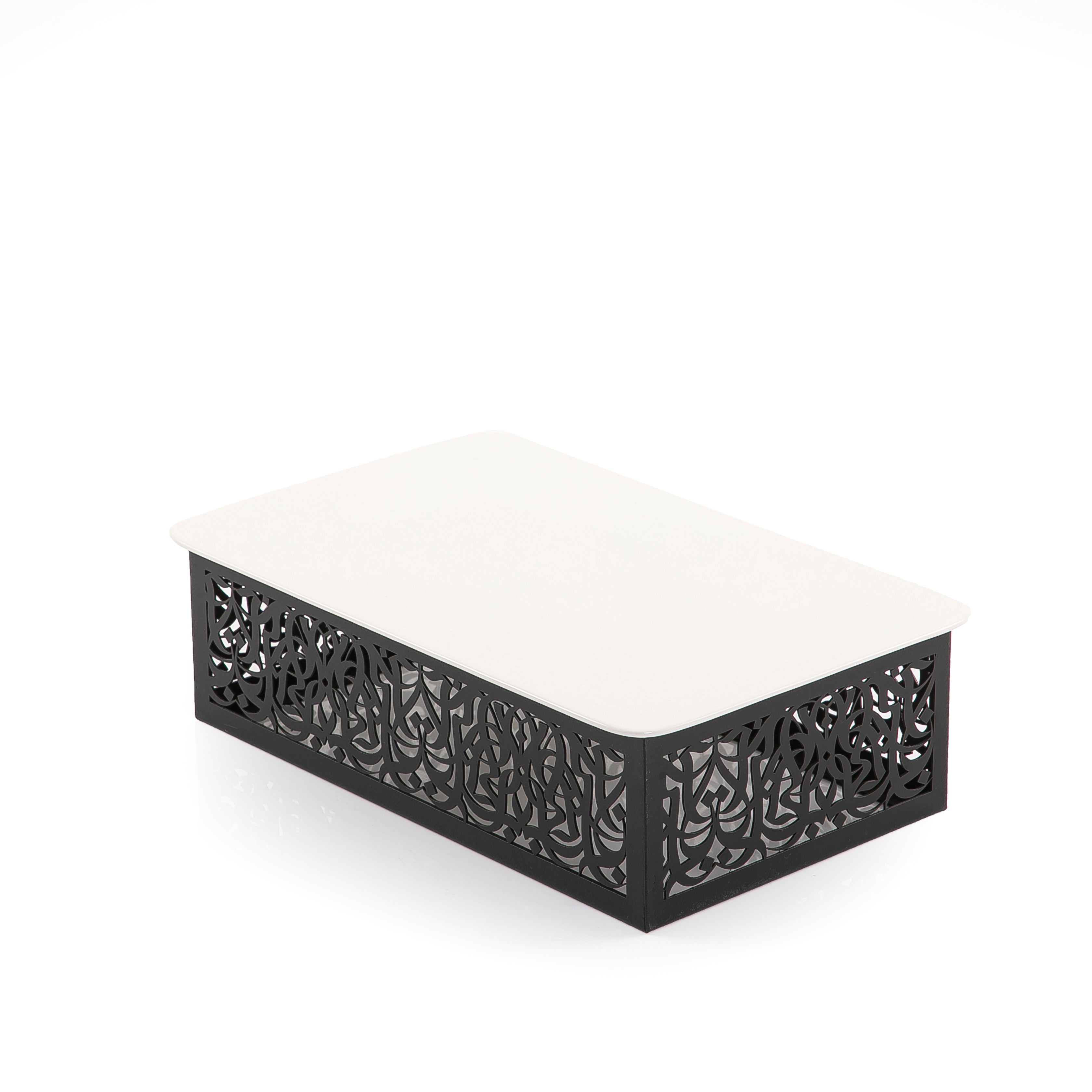 طبق سيراميك بقاعده معدن
