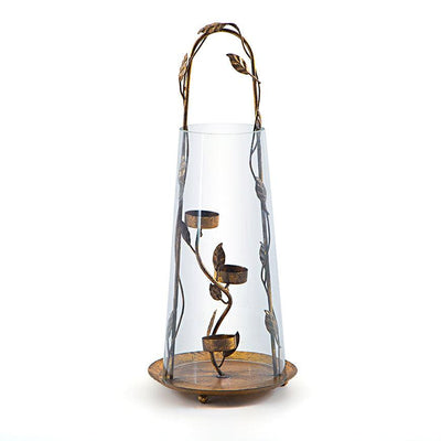 حامل شموع شفاف نحاسي (4926329913389)