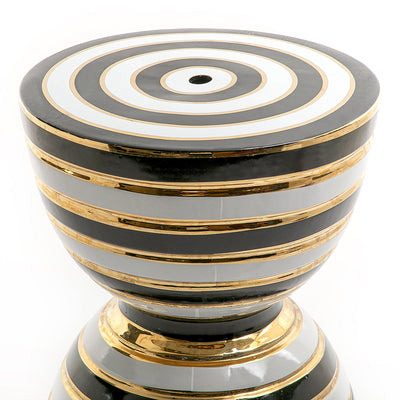 Ceramic decorative table