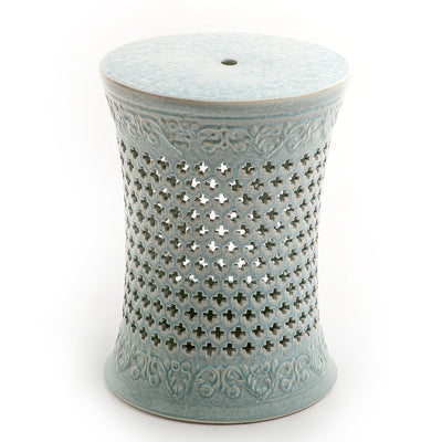 Ceramic decorative table