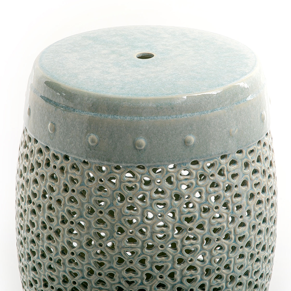 Ceramic decorative table