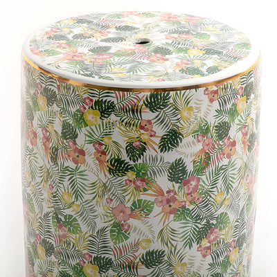 Ceramic decorative table