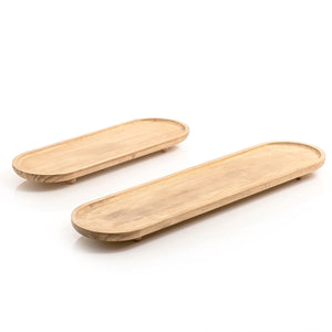 Set of 2 wooden trays - CASCADES