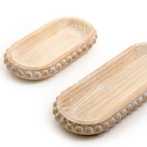 Set of 2 wooden trays - CASCADES