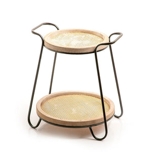 Metal and wood stand - CASCADES
