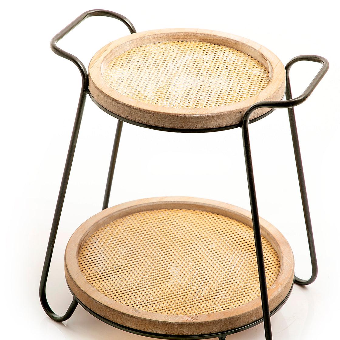 Metal and wood stand - CASCADES