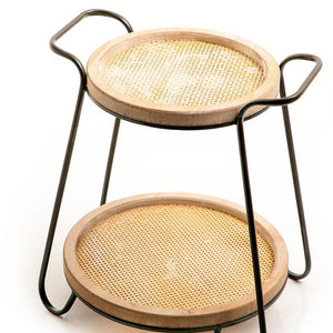 Metal and wood stand - CASCADES
