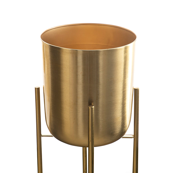 metal planter with stand (5938707792037)
