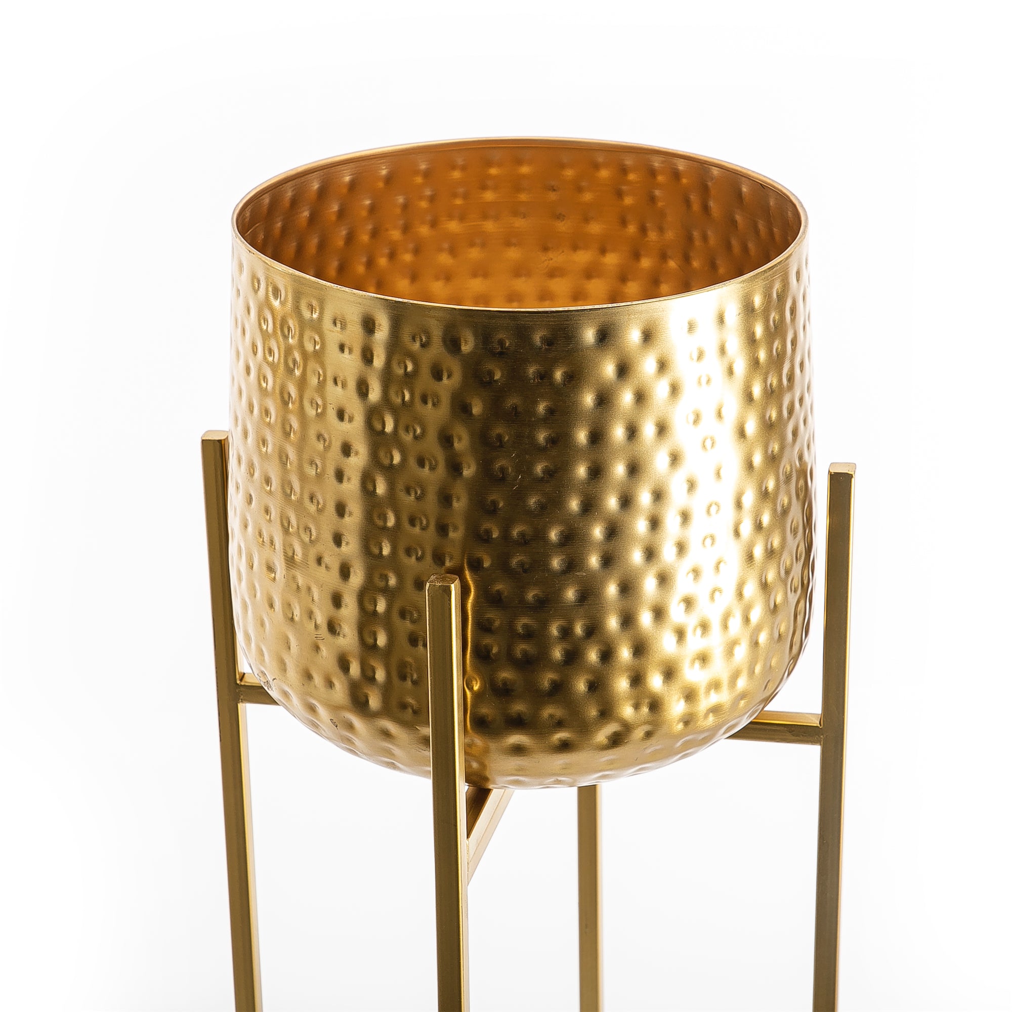 metal planter with stand (5938738528421)