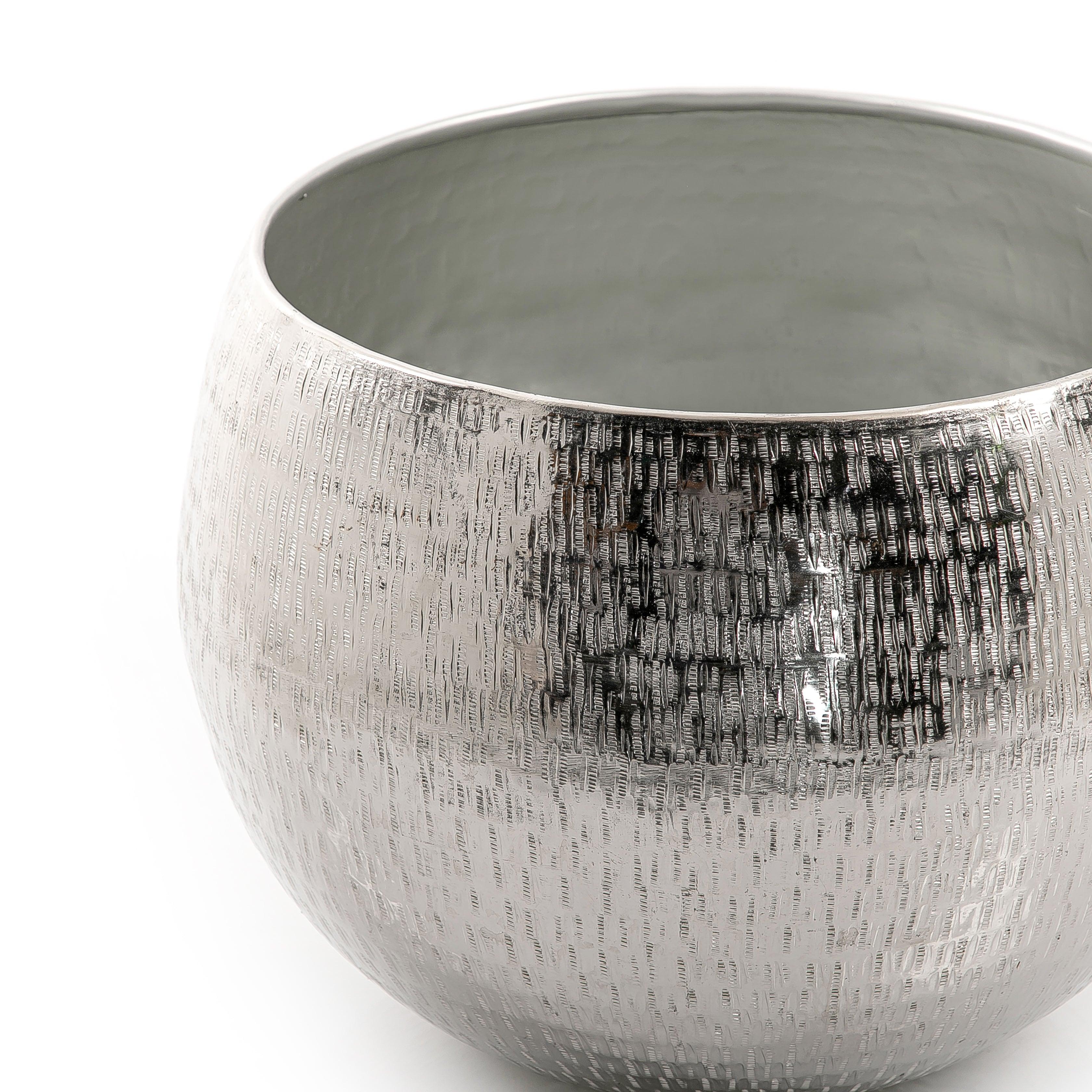 Metal planter bowl - CASCADES