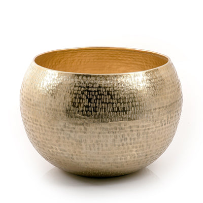 Metal planter bowl - CASCADES