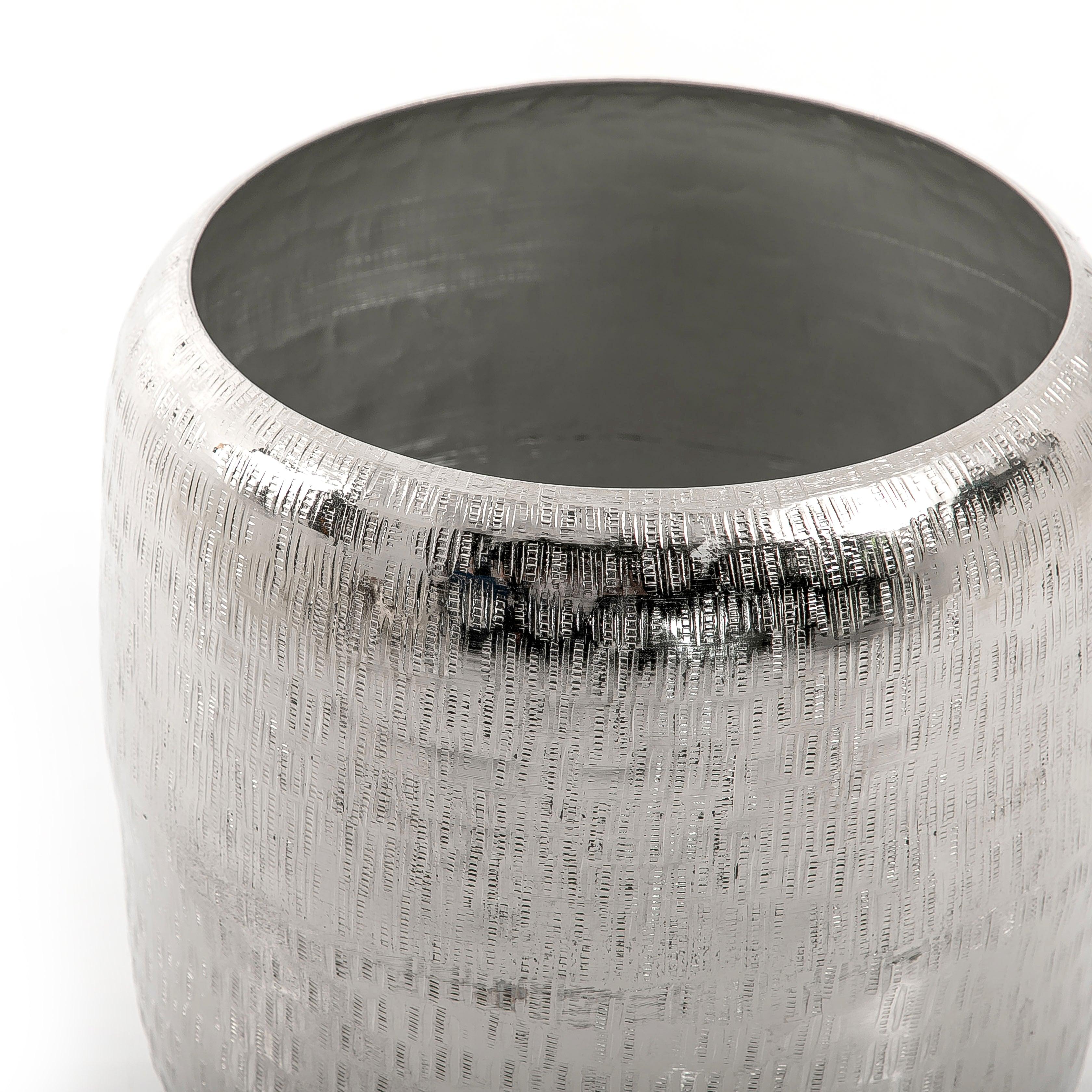 Metal planter bowl - CASCADES