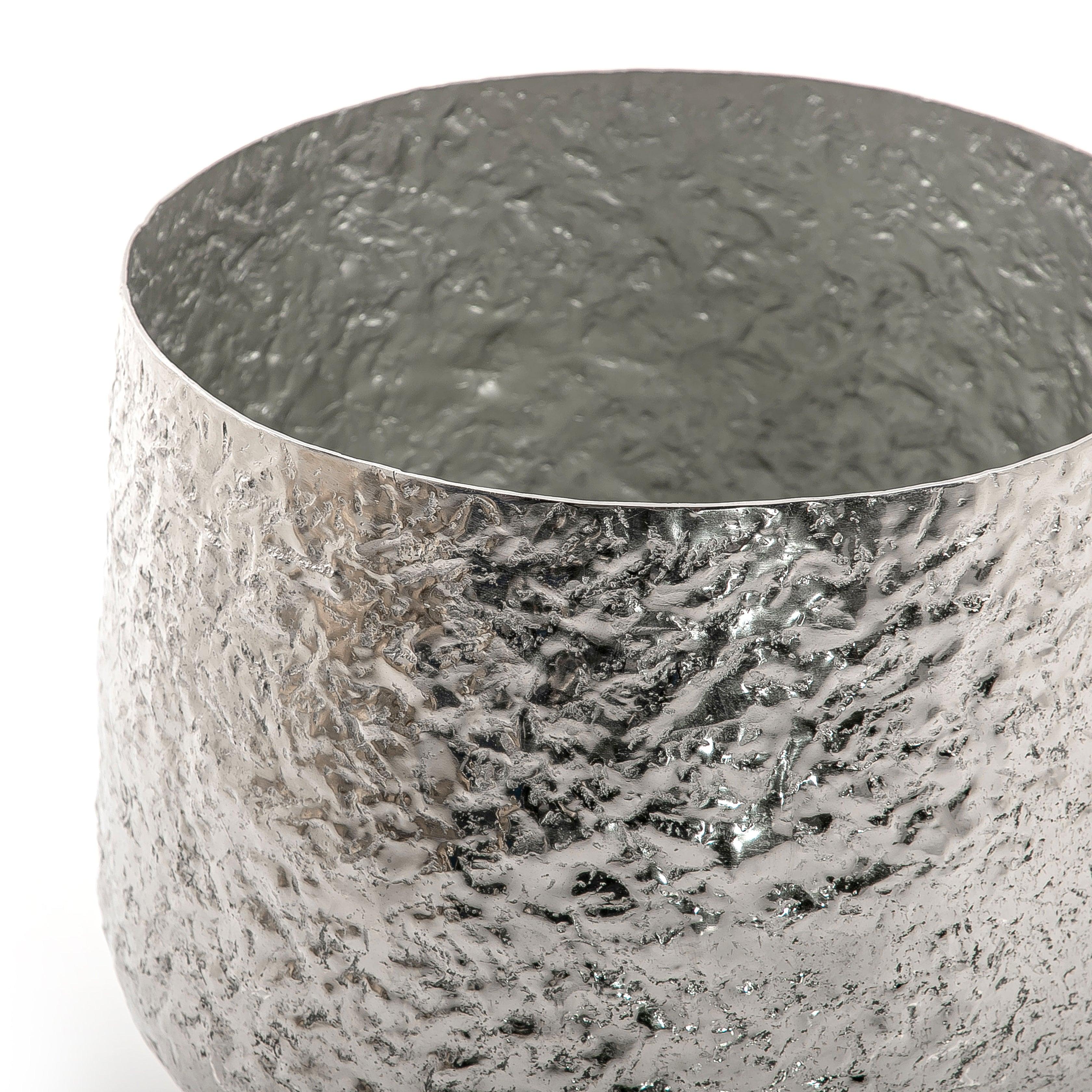 Metal planter bowl - CASCADES