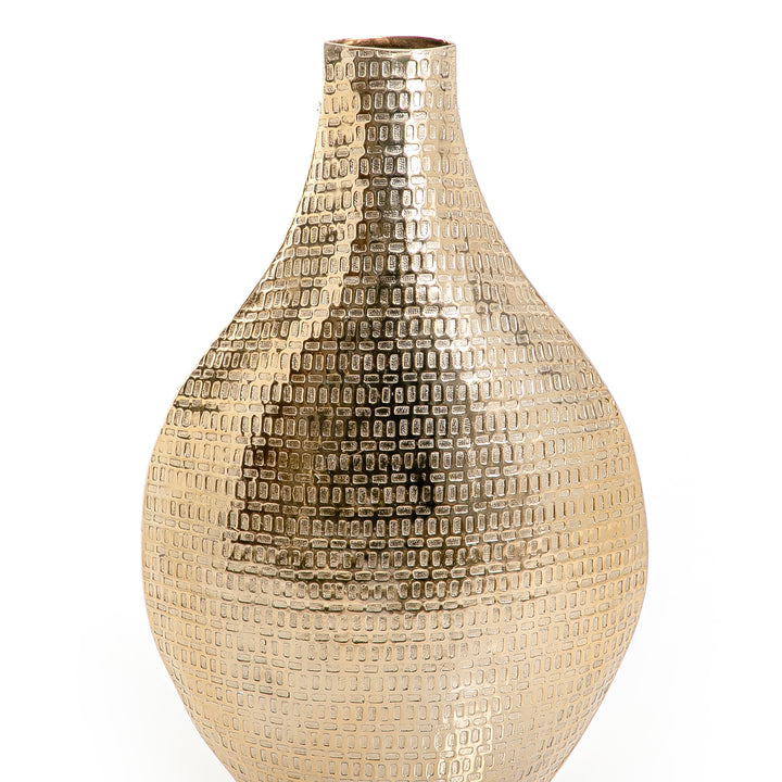Metal vase