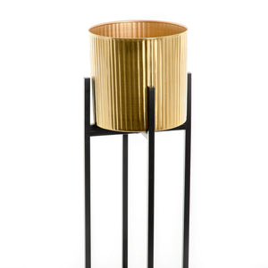 Metal planter with stand - CASCADES