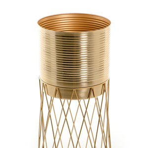 Metal planter with stand - CASCADES