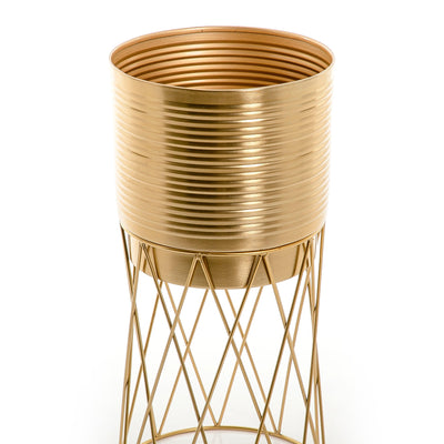 Metal planter with stand - CASCADES