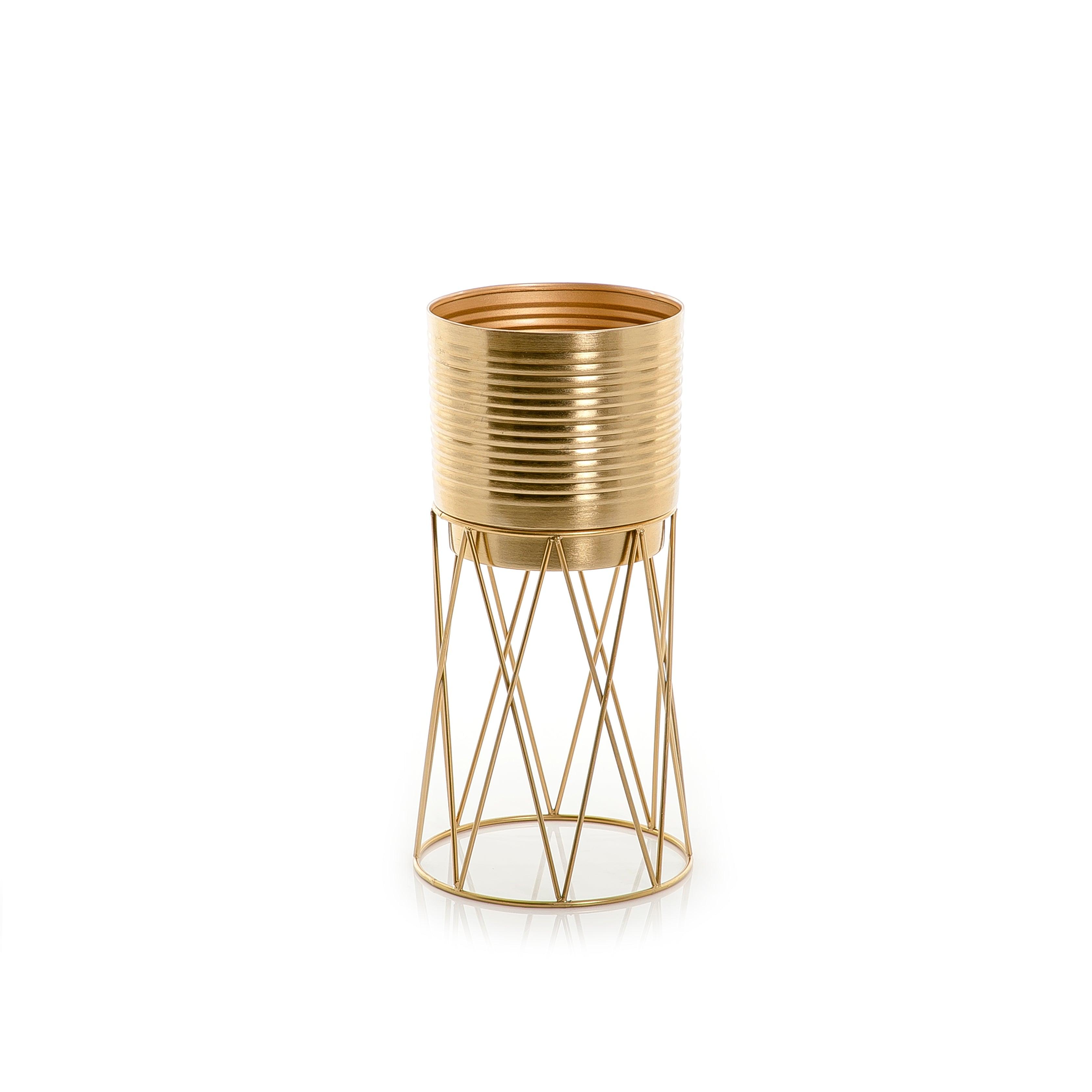 Metal planter with stand - CASCADES