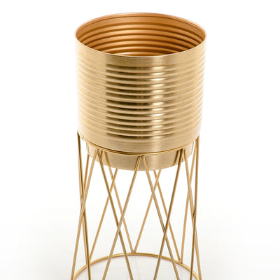 Metal planter with stand - CASCADES