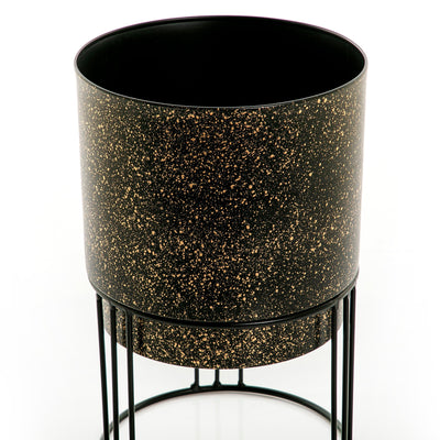 Metal planter with stand - CASCADES