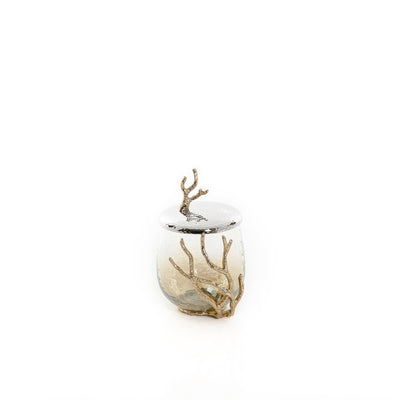 Glass jar with metal cover - CASCADES