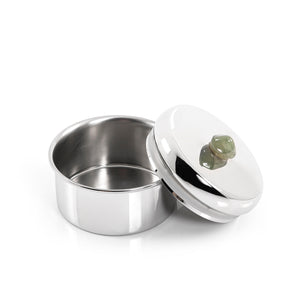 Metal jar with cover - CASCADES