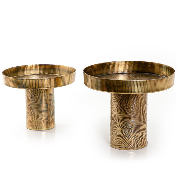 Set Of 2 Metal Stands - CASCADES