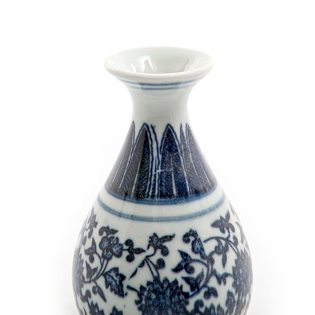 China blue vase