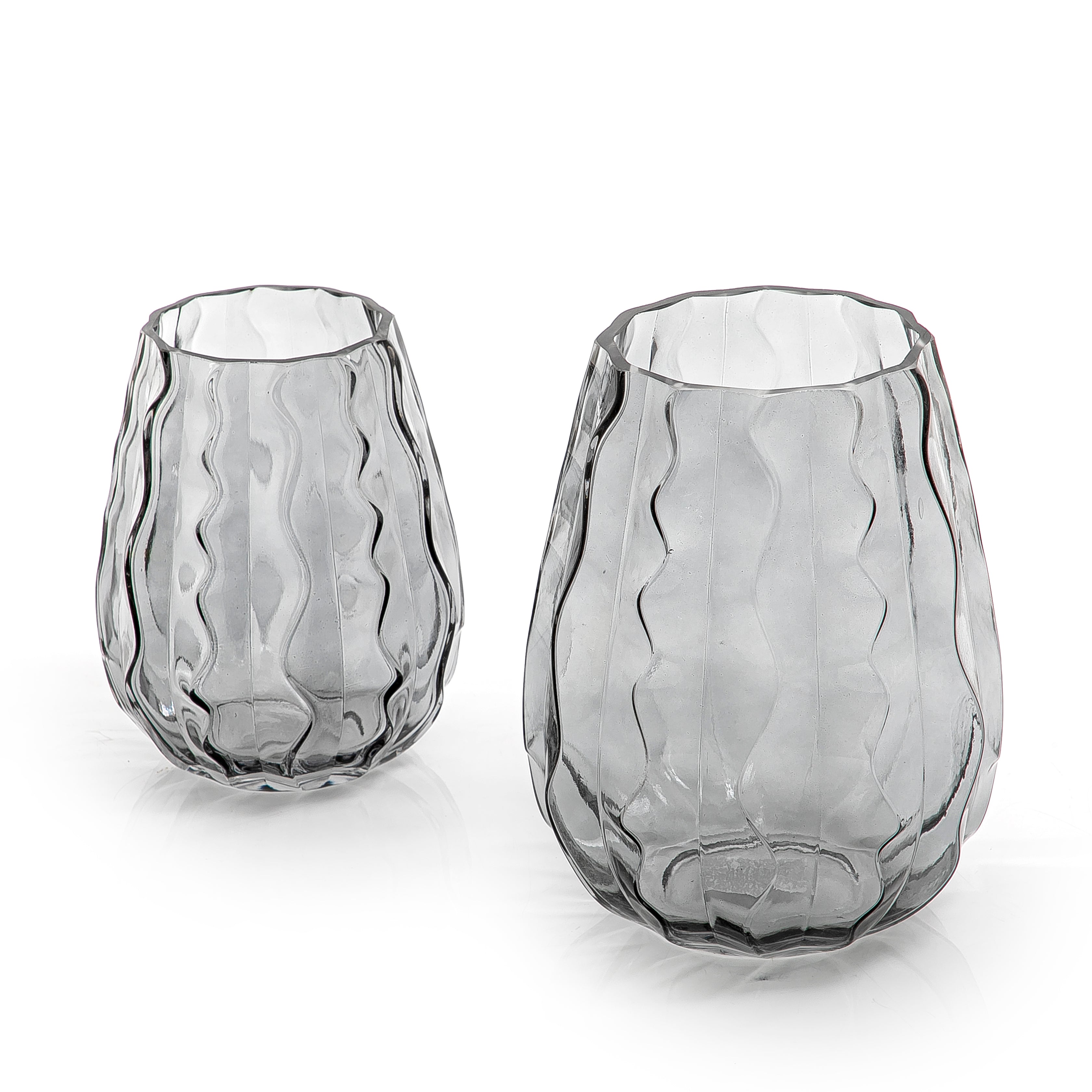 Set OF 2 Vases (6881119076517)