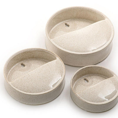 Set of 3 ceramic wall planter - CASCADES