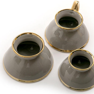 Set of 3 ceramic wall planter - CASCADES