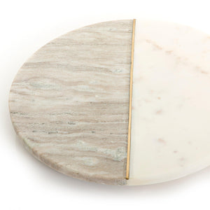 Marble plate with gift box - CASCADES