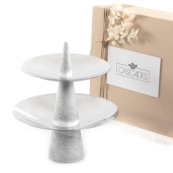 Marble stand with gift box - CASCADES