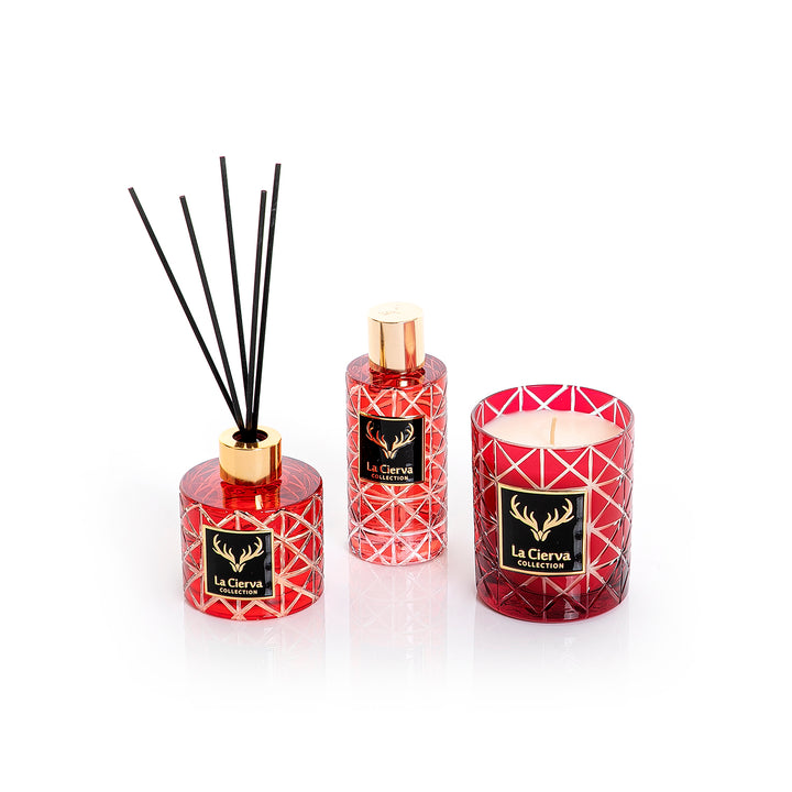REED DIFFUSER, HOME SPRAY & CANDLE