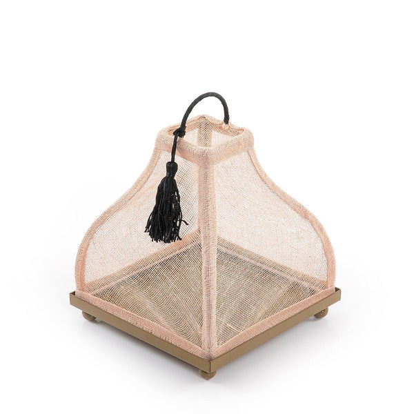 Linen cover with metal base - CASCADES