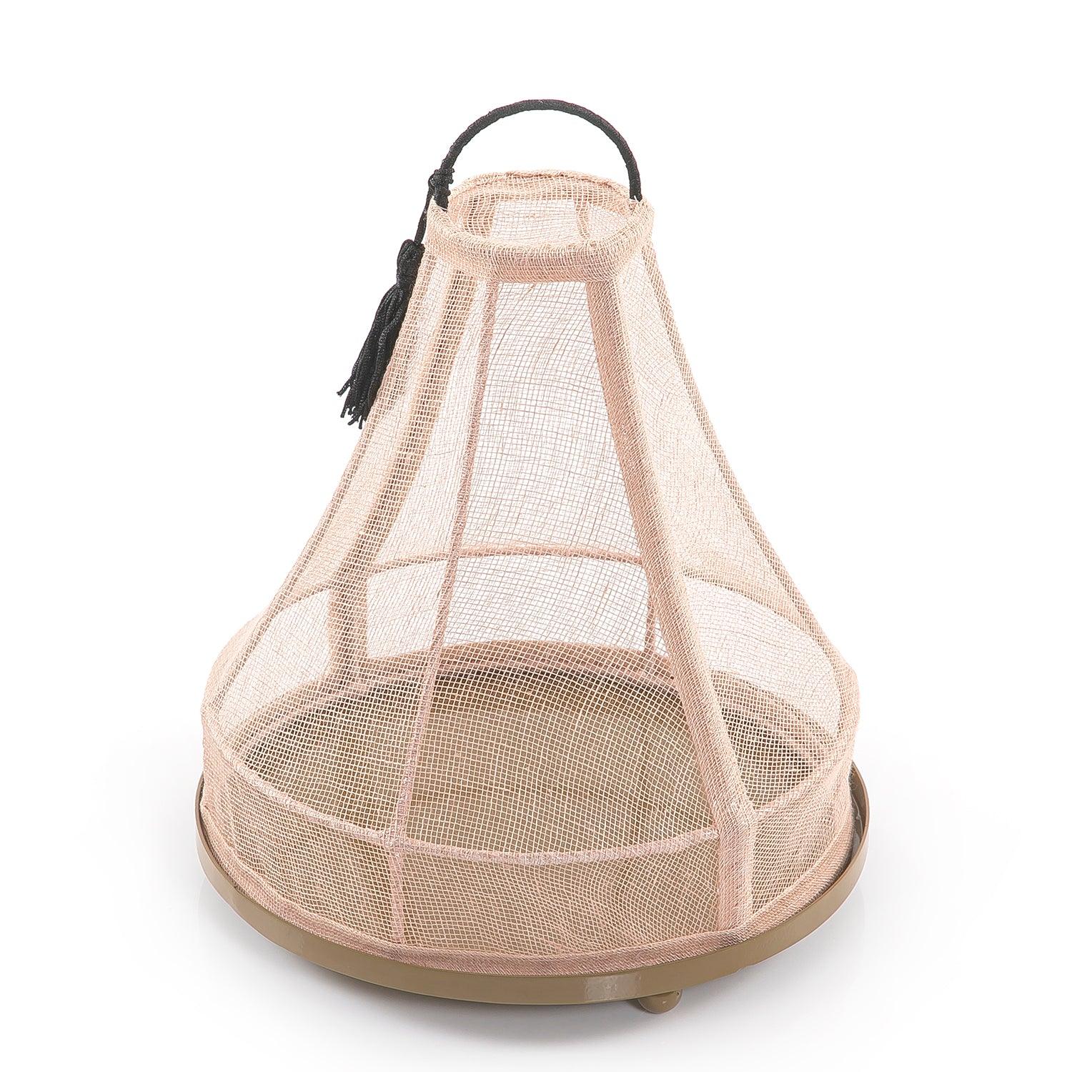 Linen cover with metal base - CASCADES