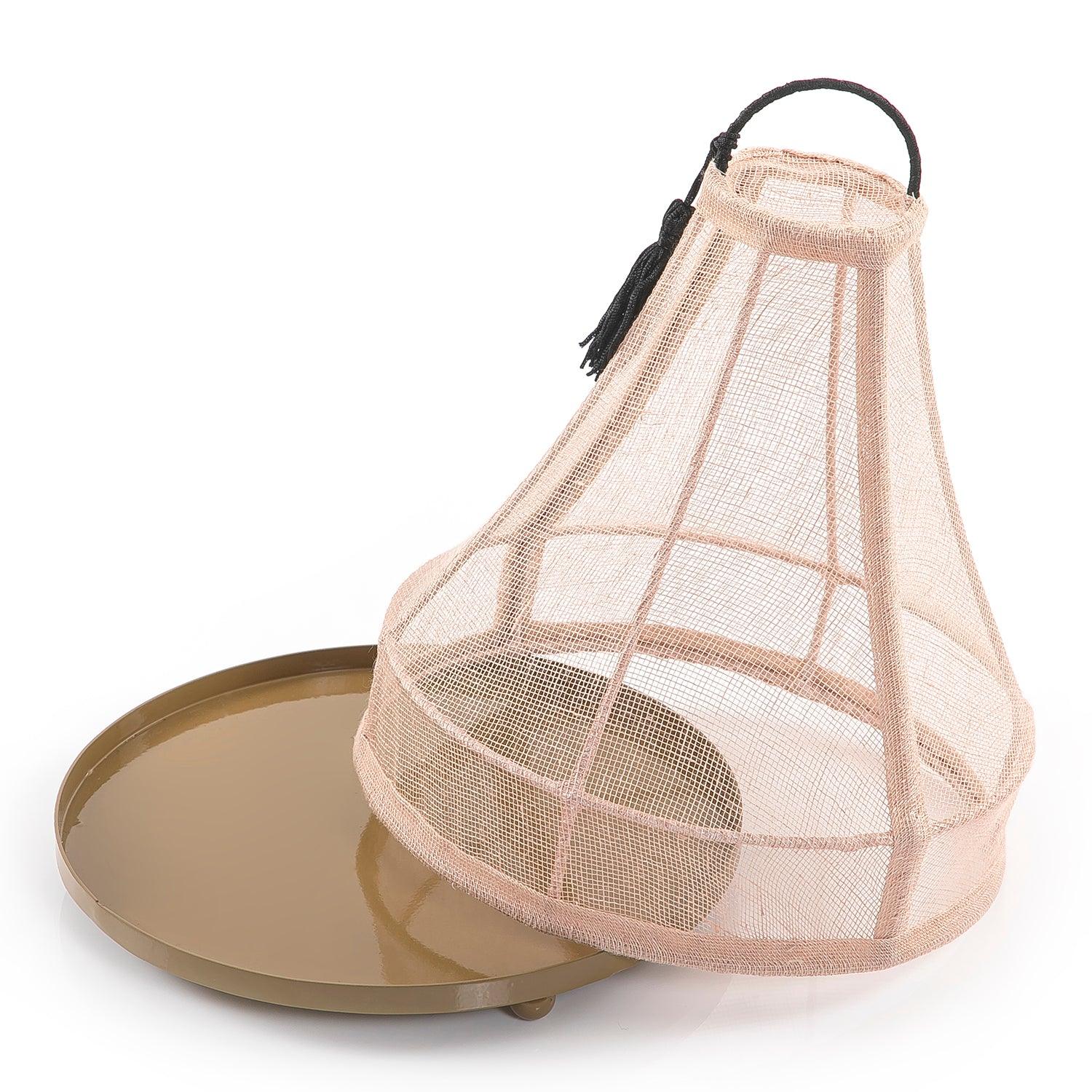 Linen cover with metal base - CASCADES
