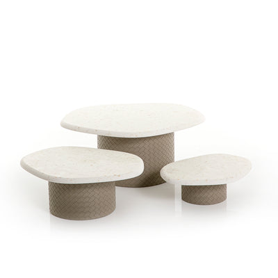 طقم 3 استاند رخام بقاعده جلد