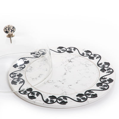 Marble plate with glass cover - CASCADES