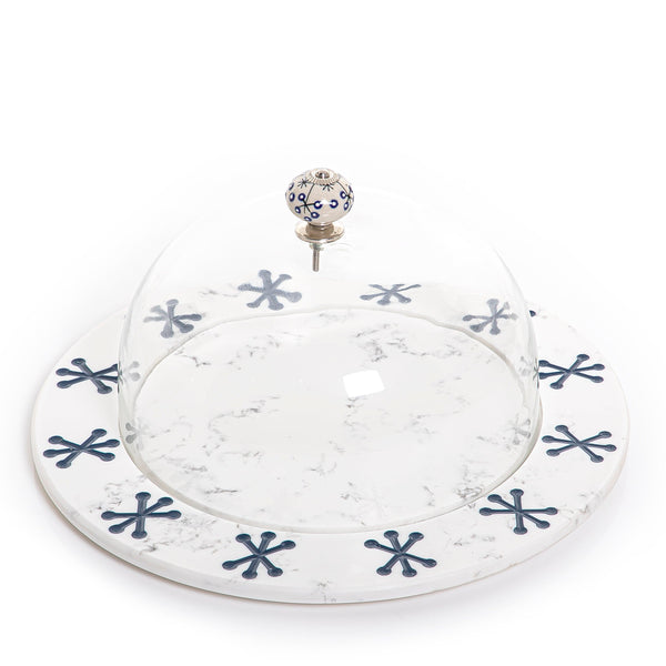 Marble plate with glass cover - CASCADES