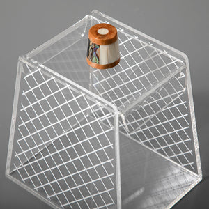 Acrylic box with wooden handle (gergean) - CASCADES