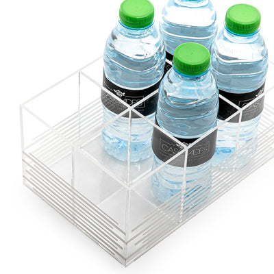 Acrylic box for small water bottles (6966000418981)