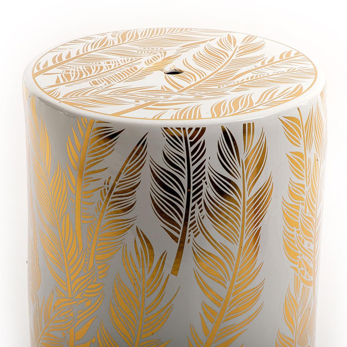 Ceramic decorative table - CASCADES