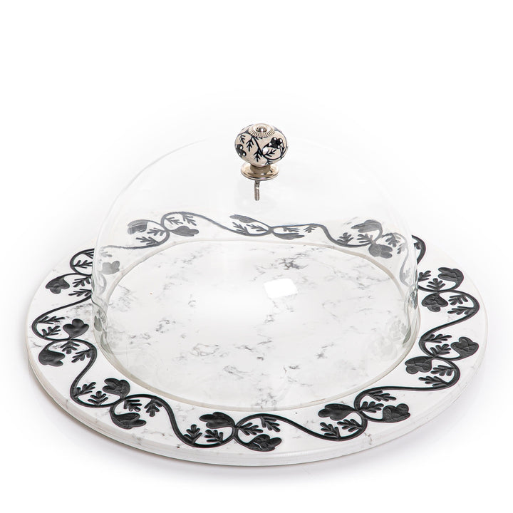 Marble plate with glass cover - CASCADES