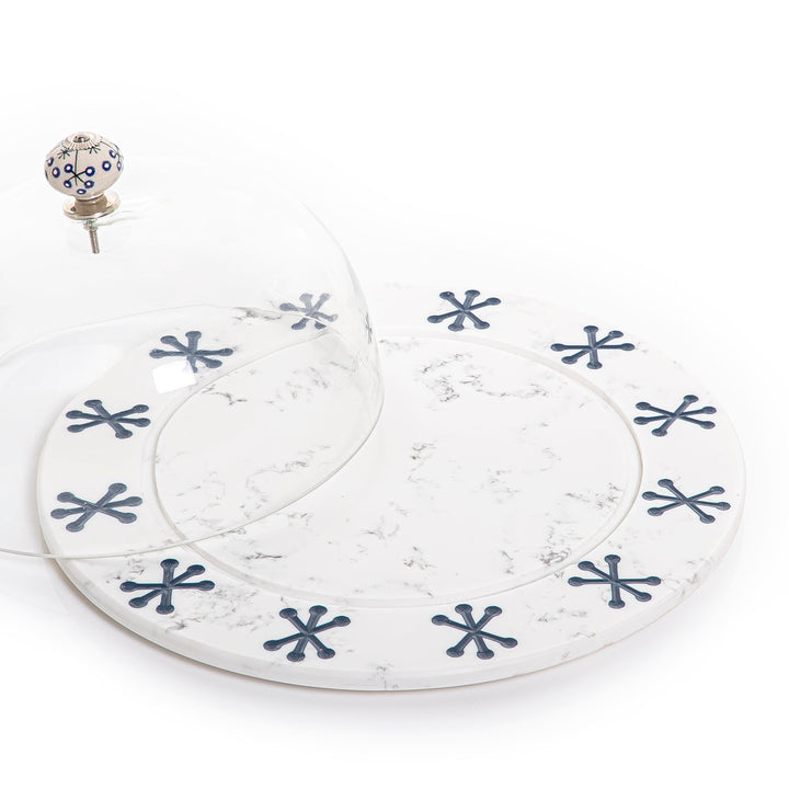 Marble plate with glass cover - CASCADES