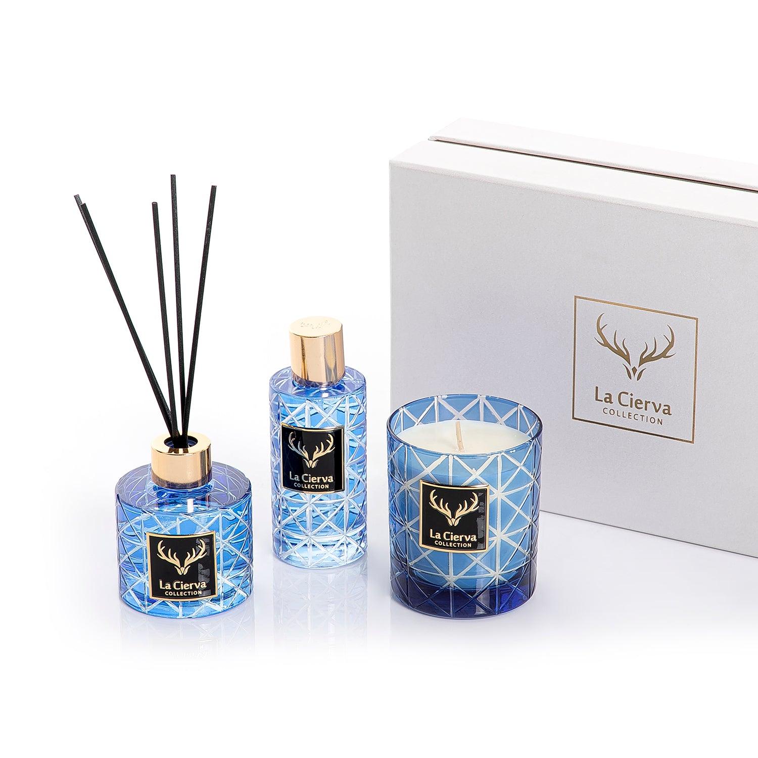 MINI MARINA - REED DIFFUSER, HOME SPRAY & CANDLE - CASCADES