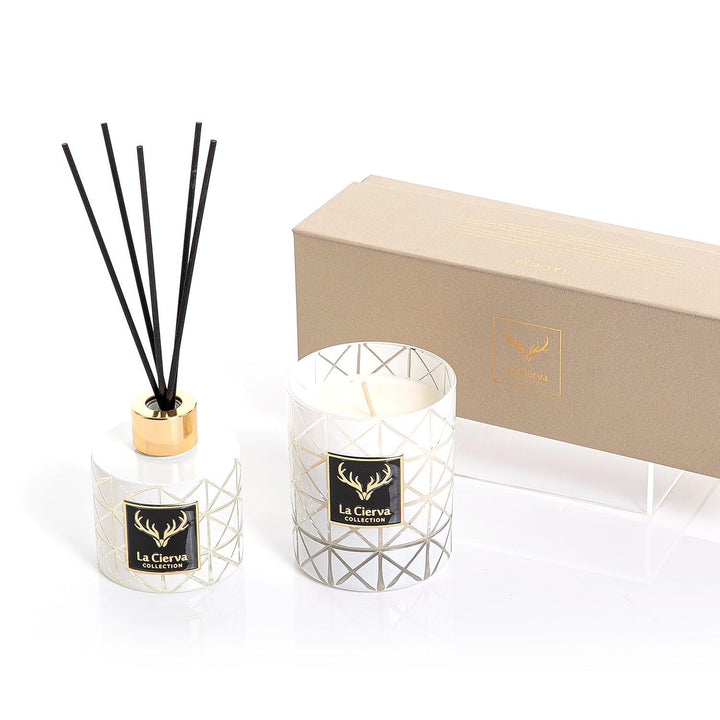 MINI PEARL - REED DIFFUSER & CANDLE - CASCADES