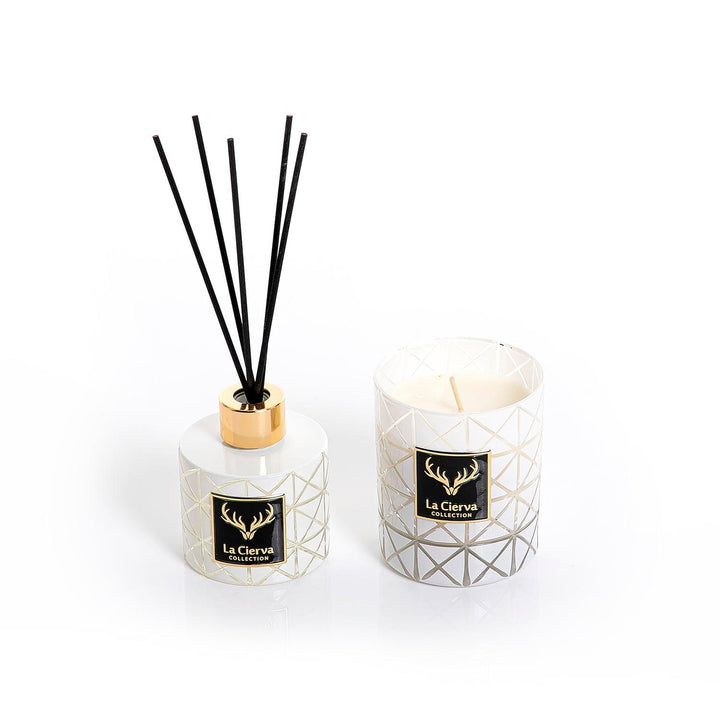 MINI PEARL - REED DIFFUSER & CANDLE - CASCADES