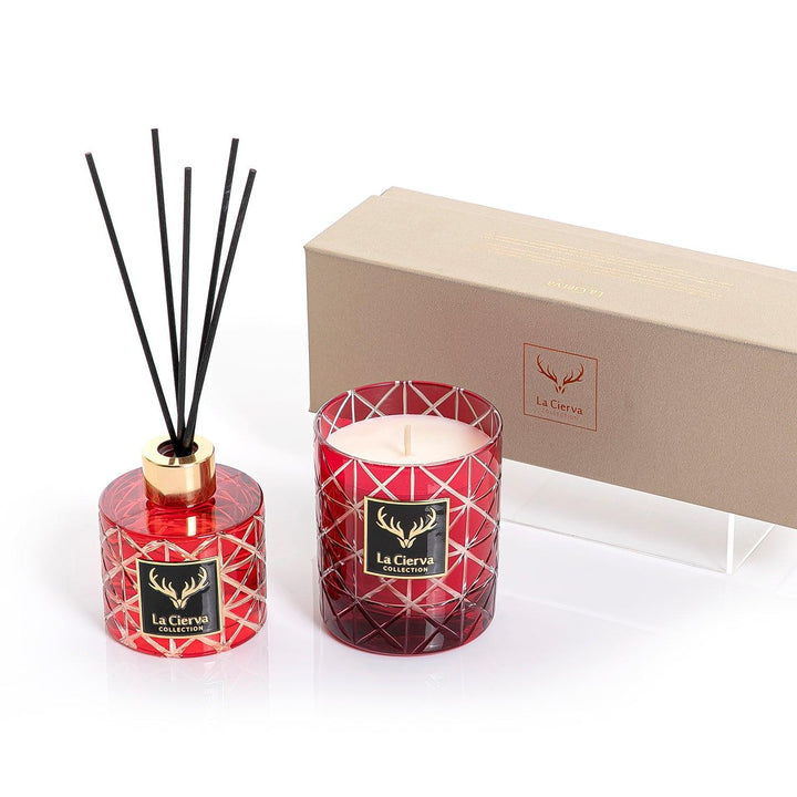 MINI RUBY - REED DIFFUSER & CANDLE - CASCADES